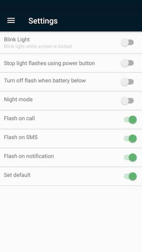 Flash Alerts call, sms - Super Flashlight screenshot 3
