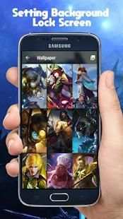 Lock Screen Mobile Legend screenshot 1