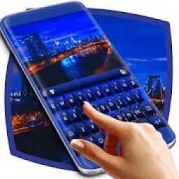 Ultra HD Night Cityscape Keyboard आइकन