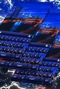 Ultra HD Night Cityscape Keyboard screenshot 1