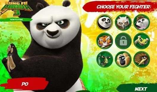 Kung Fu Panda Kun Fu Panda Fight screenshot 1