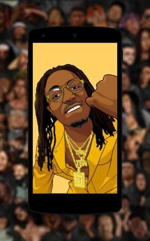 Migos (Quavo, Takeoff, Offset) Rapper Wallpaper screenshot 5