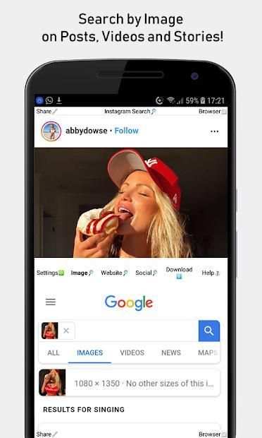 Search by Image for Instagram-Reverse Photo Search screenshot 7