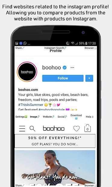 Search by Image for Instagram-Reverse Photo Search screenshot 1