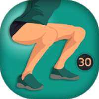 Legs workout - Leg exercises in 30 days on 9Apps