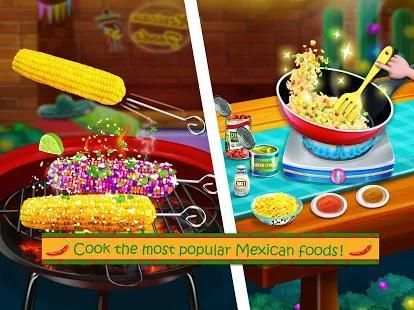 Mexican Foods Maker - Free Fiesta Cooking Games स्क्रीनशॉट 2