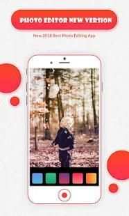 Photo Editor New Version 2018 screenshot 4