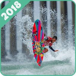 ikon Surfing Wallpaper