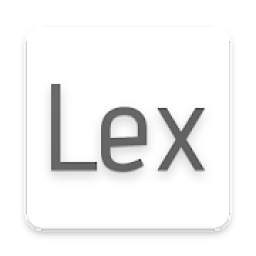 Lex 0.1.5
