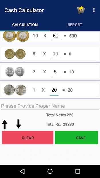 Cash Tally App screenshot 2
