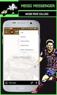 Messenger 2018 app for FB (Football) & Messi lover screenshot 2