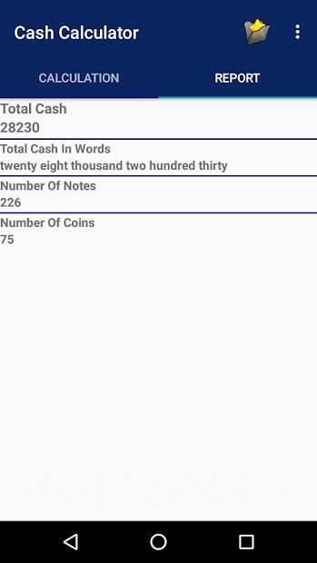 Cash Tally App screenshot 1