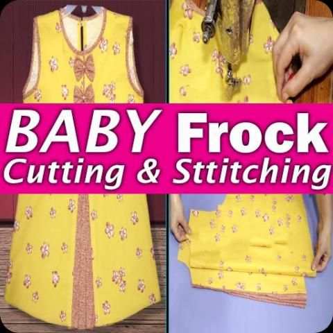 Baby Girl Frock Cutting And Stitching screenshot 3
