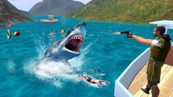 Shark Attack Wild Simulator 2019 स्क्रीनशॉट 4