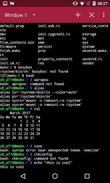 Terminal Emulator Free screenshot 4