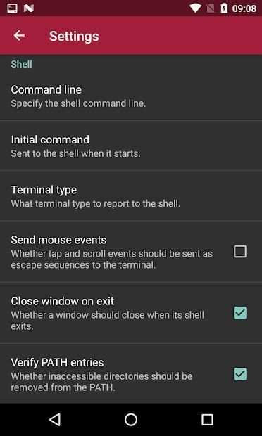 Terminal Emulator Free screenshot 1