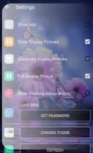 WA Trasparan tema terbaru 2018 screenshot 1