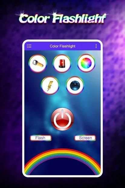 Color Flashlight on Call & SMS : Torch LED Flash screenshot 6