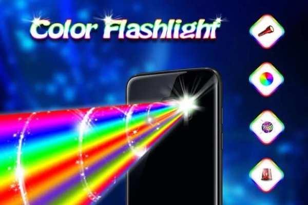 Color Flashlight on Call & SMS : Torch LED Flash screenshot 1