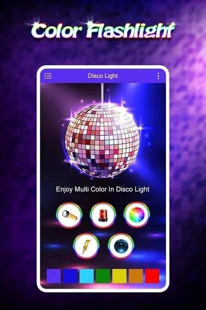 Color Flashlight on Call & SMS : Torch LED Flash screenshot 4