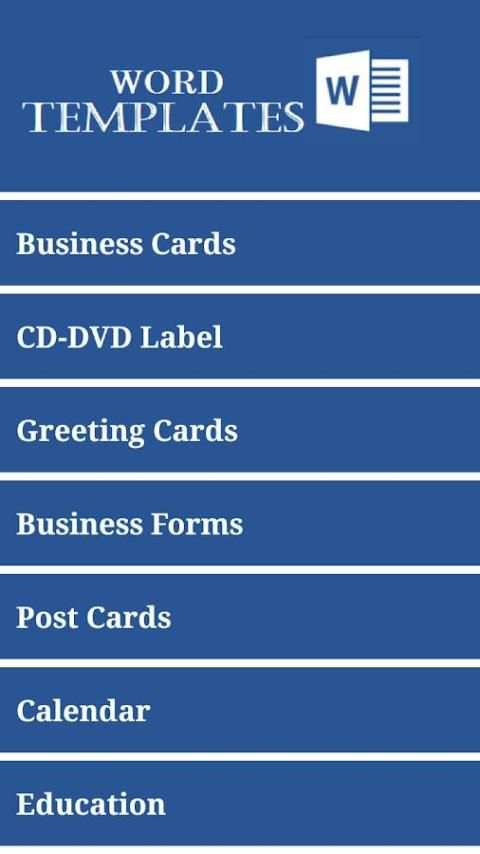 Readymade Word Templates 8 تصوير الشاشة