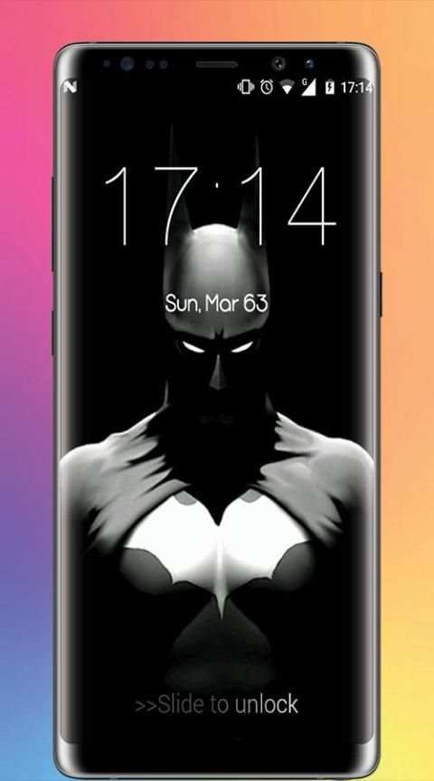 Batman Lock Screen Wallpaper screenshot 7