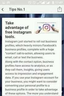 Guide and Trick For Instagram Marketing screenshot 4