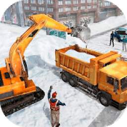 Snow Heavy Excavator Simulator