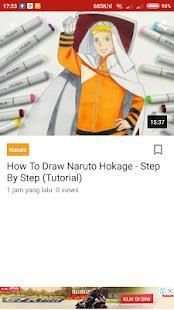 Tutorial Drawing Anime Naruto screenshot 3