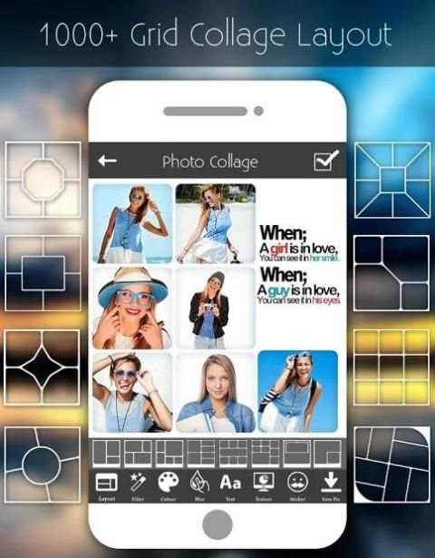 1000+ Shape Photo Collage स्क्रीनशॉट 8