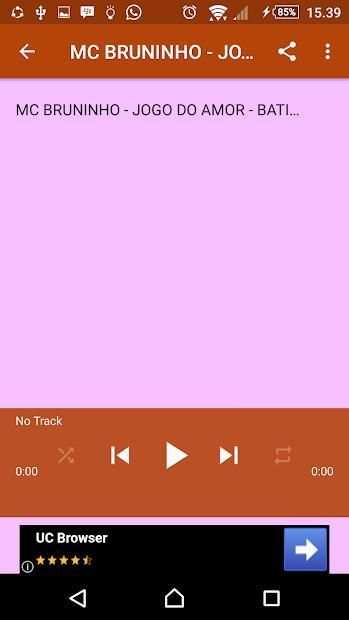 MC BRUNINHO - Jogo Do Amor Mp3 screenshot 1