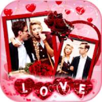 Romantic Love Photo Collage on 9Apps