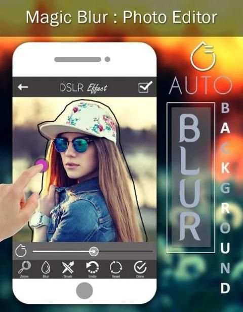 Auto Blur Background Editor screenshot 5