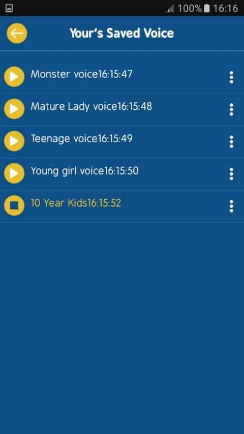 Voice Changer During Call screenshot 3
