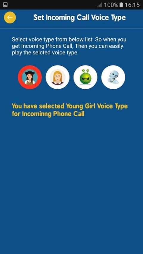 Voice Changer During Call screenshot 1