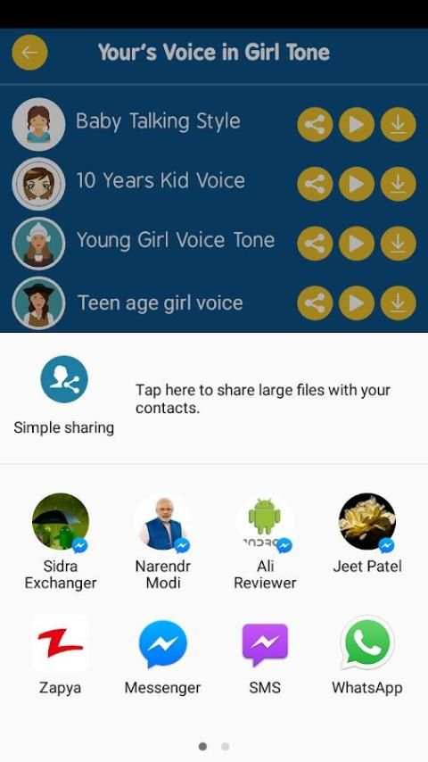 Voice Changer During Call screenshot 2