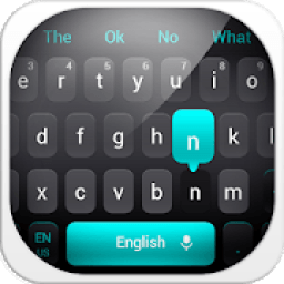 ikon Keyboard Hitam Sederhana