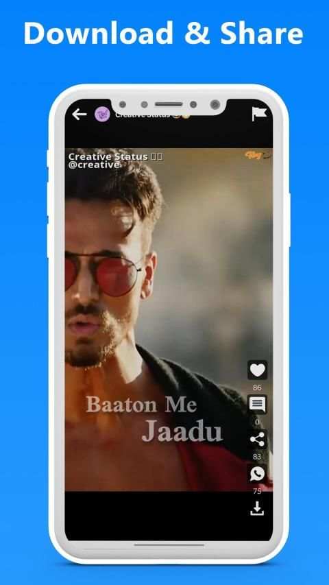 Hey Status - Videos, WhatsApp Status & DP Status screenshot 5