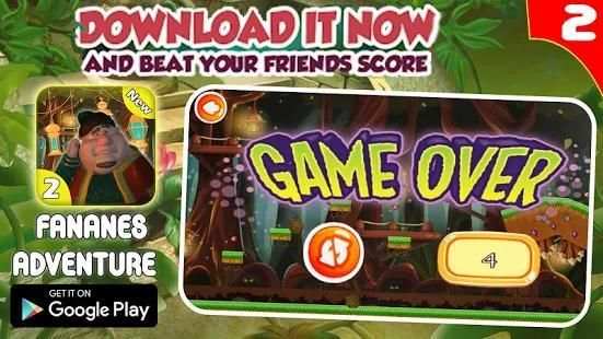 Fananes Adventure 2 - Super run fananees screenshot 2