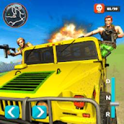 Auto Battle Royale Battleground Car Shooting Game