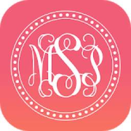 Monogram It - Monogram Wallpaper Backgrounds Maker