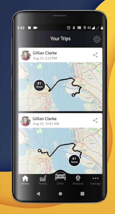 Wavyn - Safe Driving & Collision Alerts स्क्रीनशॉट 2