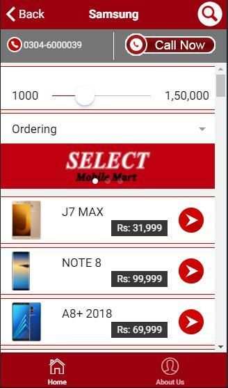 Select Mobile Mart screenshot 4