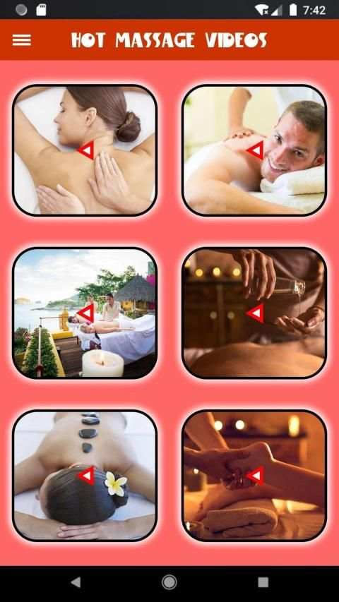 Hot Massage Videos स्क्रीनशॉट 8