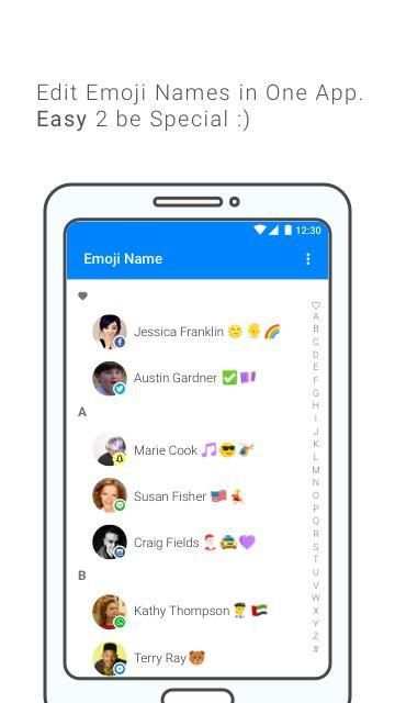 Emoji Contacts Manager - Emoji Photo screenshot 6