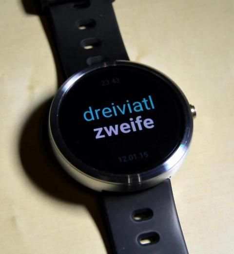 echtZeit Watch Face screenshot 4