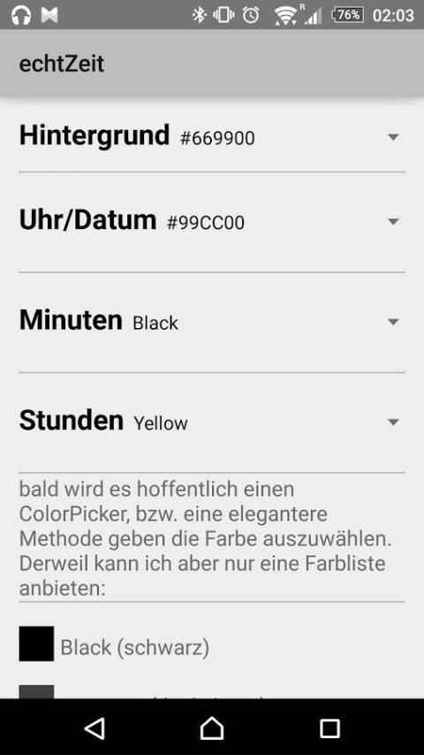echtZeit Watch Face screenshot 1