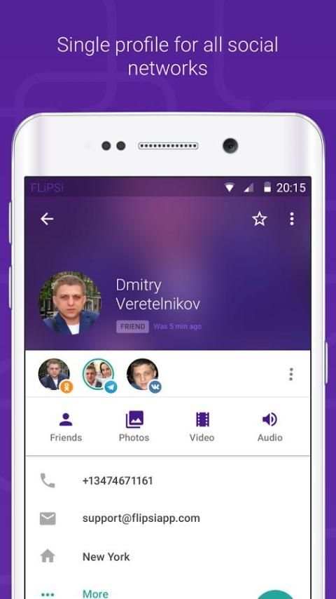 SMS + Yahoo + VK + Messenger screenshot 8