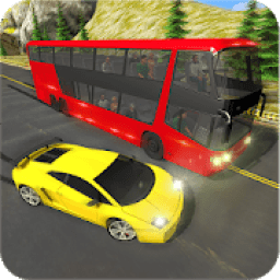 Racing In Bus: Real Highway Traffic आइकन