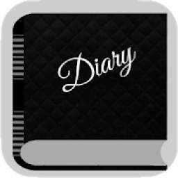 Black Diary - My Dark journal with Secret Lock